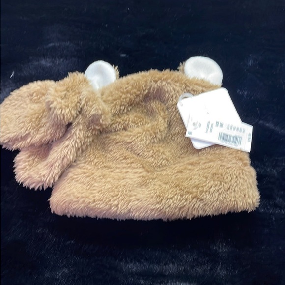 🆕 Starting Out Infant Baby Plush Faux-Fur Bear Hat & Mitten Cozy Set - Picture 2 of 4